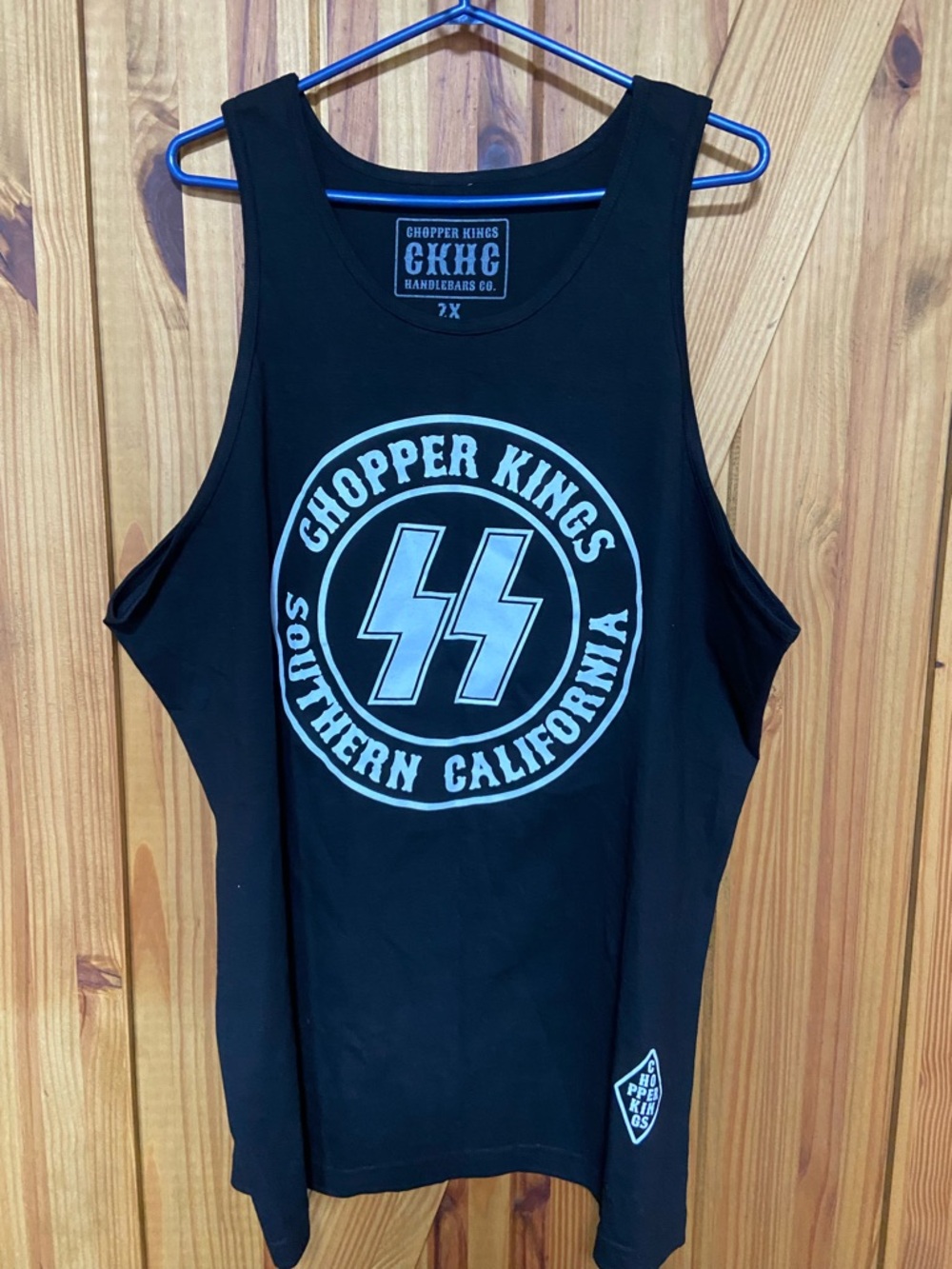 Chopper Kings Southern California Black Tank Top size 2X